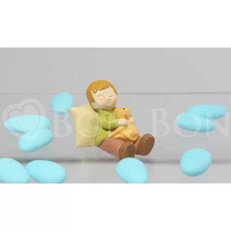 Bambino con Gatto che dorme - 1