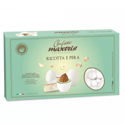 Confetti per matrimonio maxtris Ricotta e Pera bianco 1 kg Maxtris - 1
