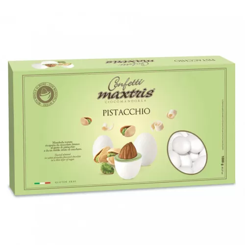 Confetti maxtris pistacchio bianco 1 kg Maxtris - 1