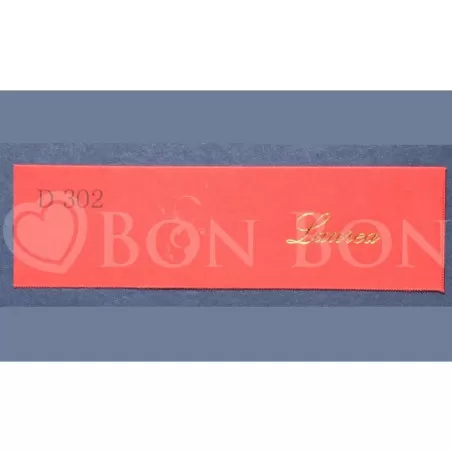 Confezione da 20 bigliettini con scritta laurea dorata - 1