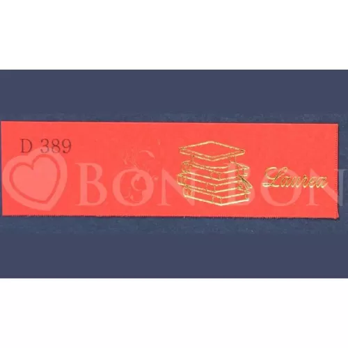 Confezione da 20 bigliettini con scritta laurea e libri - 1