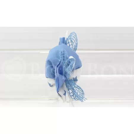 Sacchetto nascita e battesimo 2151 stellina celeste caramella Liete Creazioni - 2