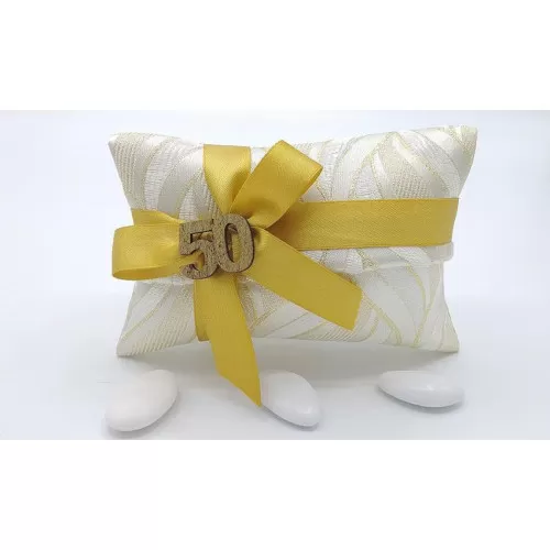 Sacchetto nozze d´oro 3385 maraja oro busta lettera rettangolare grande Liete Creazioni - 1