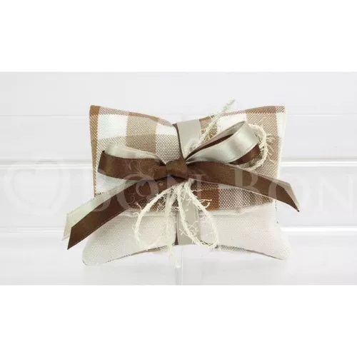 Sacchetto matrimonio 1837 country ecrù busta lettera grande Liete Creazioni - 1