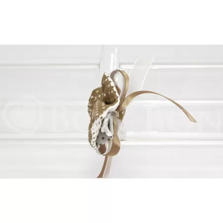 Cono Portaconfetti Liete Creazioni Linea Pois Nocciola Liete Creazioni - 2