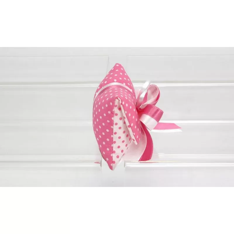 Sacchetto nascita e battesimo 1893 pois rosa busta lettera piccola Liete Creazioni - 1