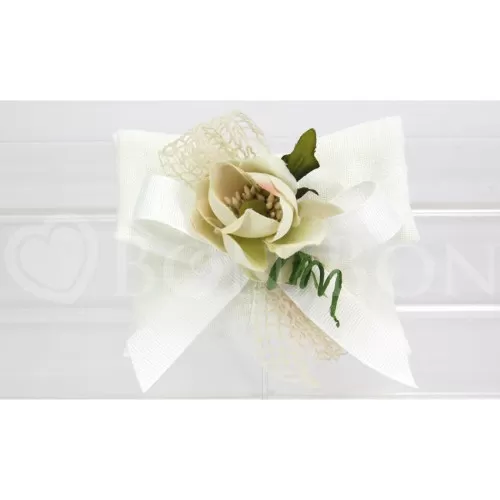 Sacchetto matrimonio 2090 maiori panna busta lettera Liete Creazioni - 1