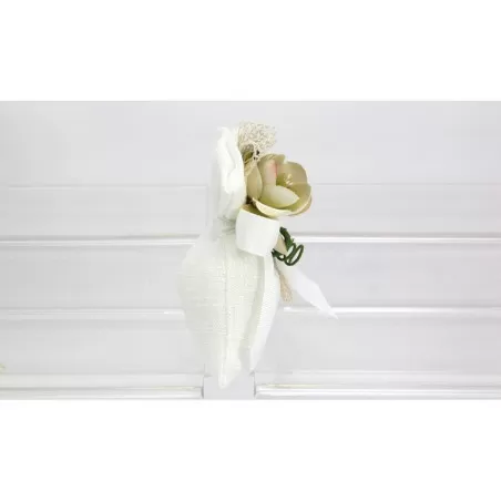 Sacchetto matrimonio 2092 maiori panna busta piccola Liete Creazioni - 2