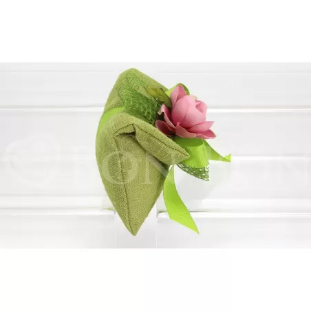 Sacchetto matrimonio 2097 maiori verde busta lettera Liete Creazioni - 2