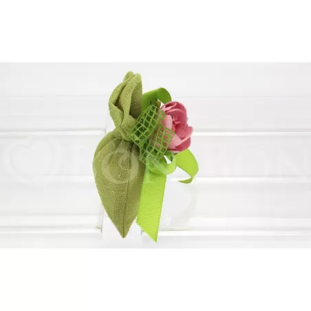 Sacchetto matrimonio 2098 maiori verde busta Liete Creazioni - 2