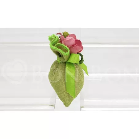 Sacchetto matrimonio 2099 maiori verde busta piccola Liete Creazioni - 2