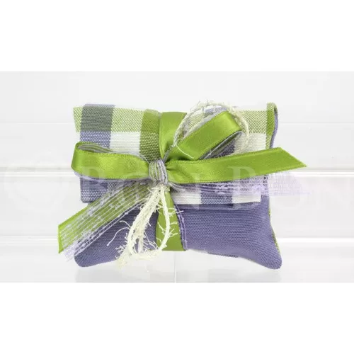 Sacchetto prima comunione country lilla busta lettera grande Liete Creazioni - 1