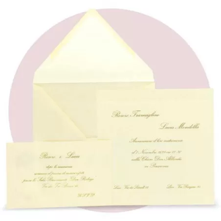 Partecipazione matrimonio famà F1060 Ferdinando Fam - 1