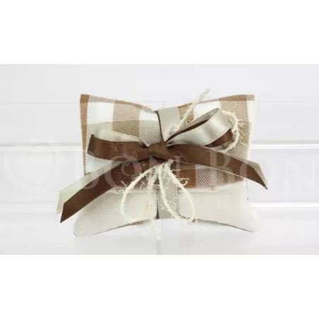 Sacchetto prima comunione country ecru busta lettera grande Liete Creazioni - 1