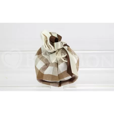 Sacchetto prima comunione country ecru fagotto Liete Creazioni - 2