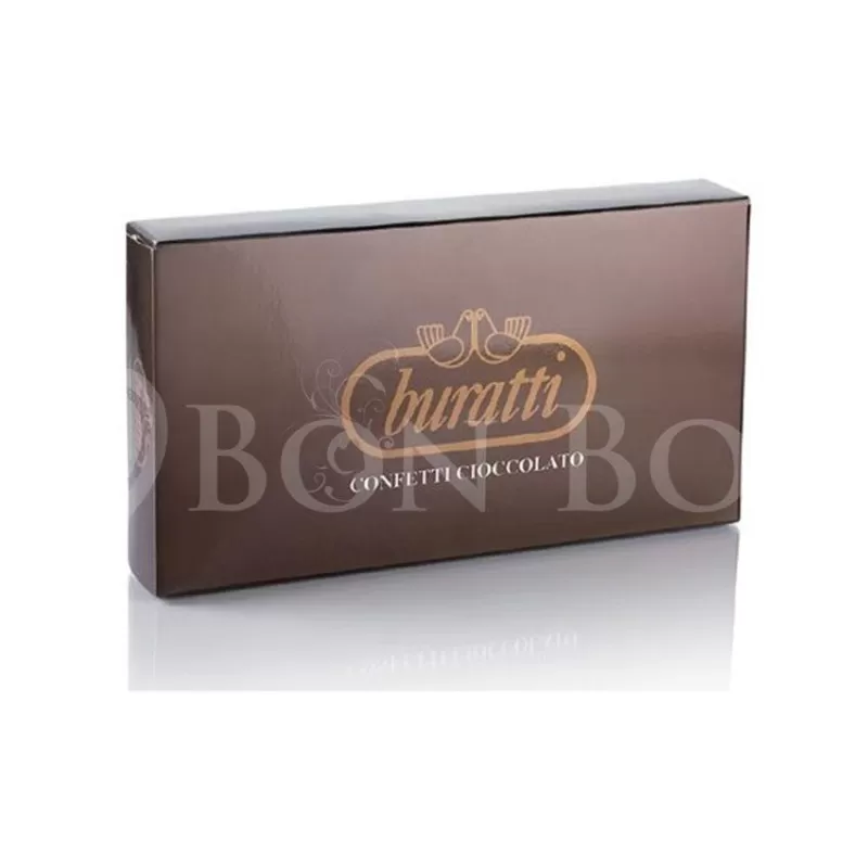 Confetti buratti cioccolato fondente bianco 1 kg Buratti - 1