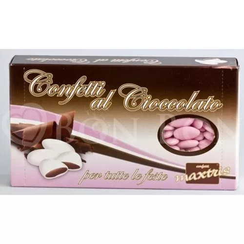 Confetti maxtris cioccolato fondente rosa 1 kg Maxtris - 1