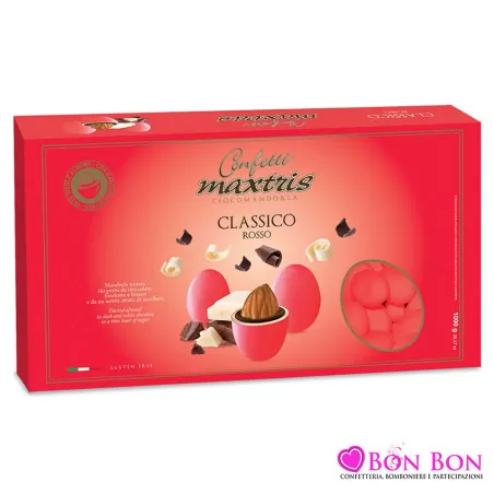 Confetti maxtris classico rosso 1 kg Maxtris - 1