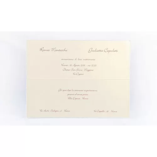 Partecipazioni matrimonio alessia 0814 Alessia Partecipazioni - 1