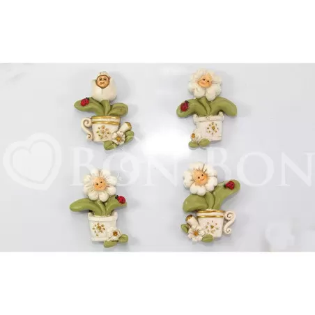 Fiore C/Calamita 4 ass Bomboniera Offerta Outlet AFC - 1