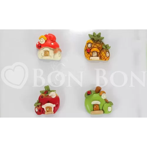 Frutta Calamita 4 ass Bomboniera Offerta Outlet AFC - 1