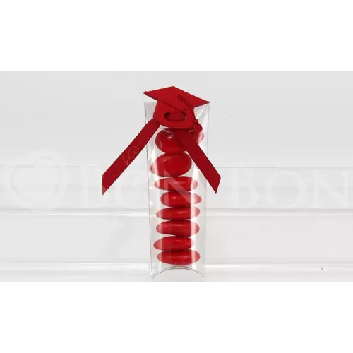 Scatolina Laurea Bustina con Foro Linea Pvc Tocco Laurea Liete Creazioni - 1