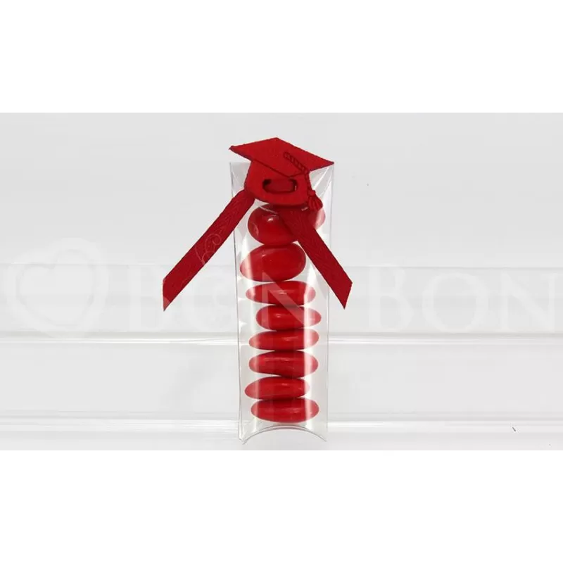 Scatolina Laurea Bustina con Foro Linea Pvc Tocco Laurea Liete Creazioni - 1