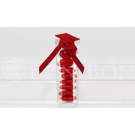 Scatolina Laurea Bustina con Foro Linea Pvc Tocco Laurea Liete Creazioni - 1