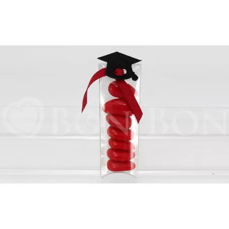 Scatolina Laurea Bustina con Foro Linea Pvc Tocco Laurea Liete Creazioni - 2