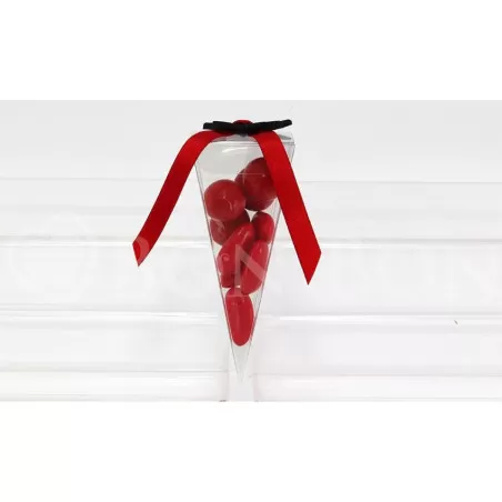 Scatolina Laurea Cono Picc. Linea Pvc Tocco Laurea Liete Creazioni - 3