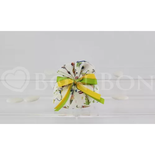 Sacchetto nascita e battesimo 2699 Fagotto Liete Creazioni - 1