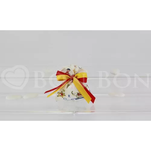 Sacchetto nascita e battesimo 2702 Sacchetto Mini Liete Creazioni - 1