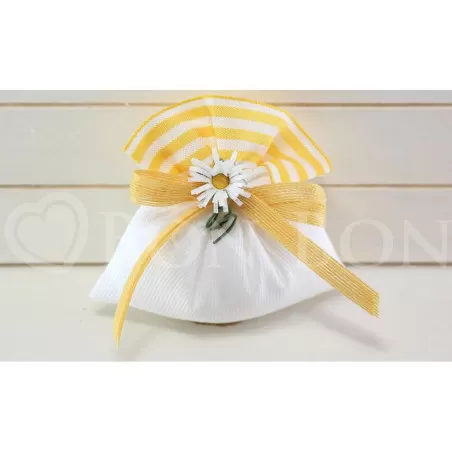 Sacchetto Compleanno rigatino bianco Piccolo Liete Creazioni - 1