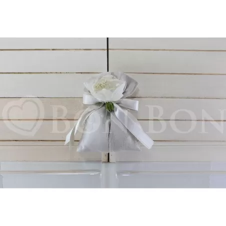 Sacchetto Nozze d'Argento Piccolo Bicolore Liete Creazioni - 1