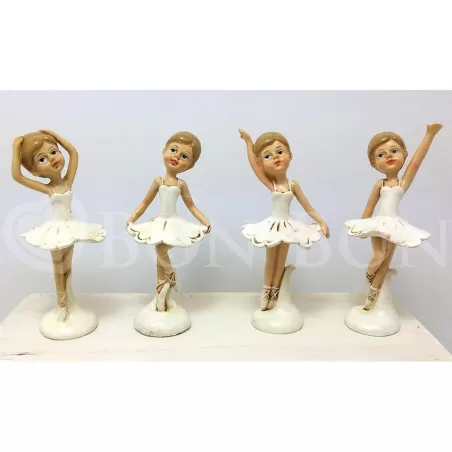 Bomboniera Prima Comunione Ballerina in Piedi 4 Assortite - 1