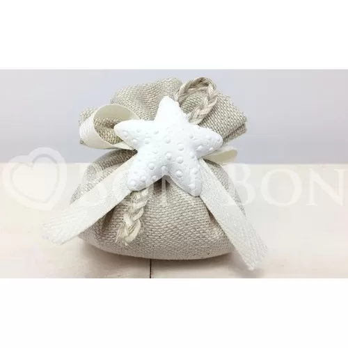 Sacchetto Matrimonio 2715s Maiorca Avana Fagotto Piccolo Liete Creazioni - 1