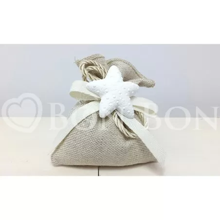 Sacchetto Matrimonio 2719s Maiorca Avana Sacchetto Mini Liete Creazioni - 1