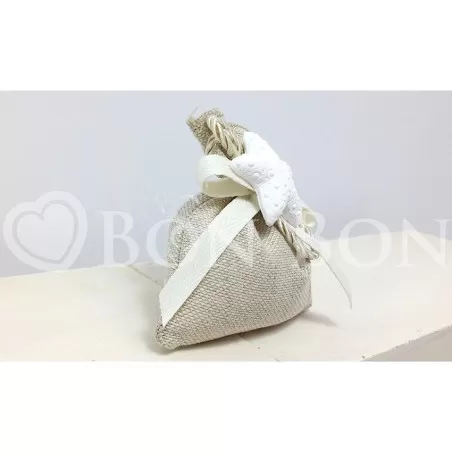 Sacchetto Matrimonio 2719s Maiorca Avana Sacchetto Mini Liete Creazioni - 2