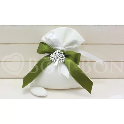 Sacchetto Matrimonio 2721 Rasatello Busta Piccola Liete Creazioni - 1