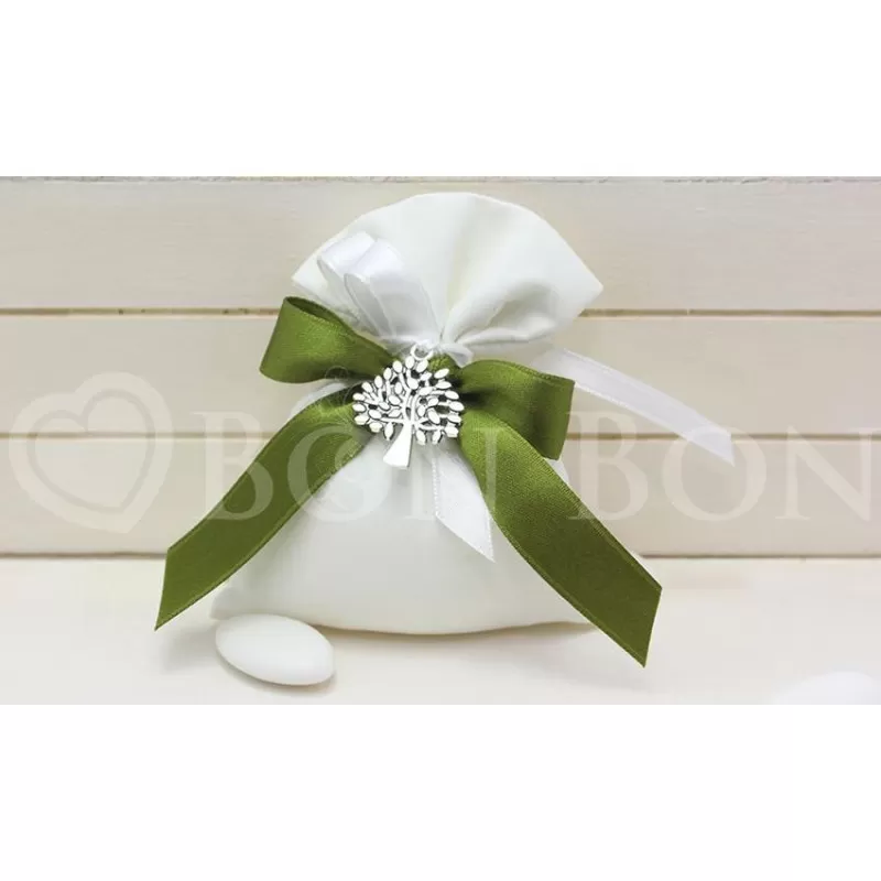 Sacchetto Matrimonio 2721 Rasatello Busta Piccola Liete Creazioni - 1