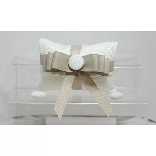 Sacchetto Matrimonio 2946 Ottomano Avorio con Bottone Busta Lettera Grande Liete Creazioni - 1