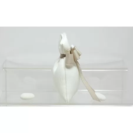 Sacchetto Matrimonio 2948 Ottomano Avorio con Bottone Sacchetto Liete Creazioni - 2