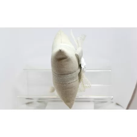 Sacchetto Matrimonio 2880 Natural Sabbia Mare Cuscino Quadrato Grande Liete Creazioni - 2