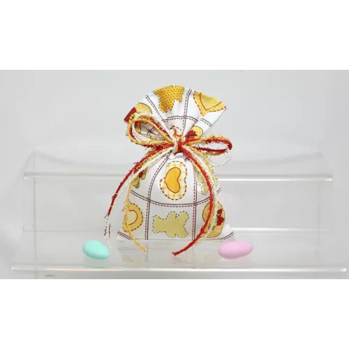 Sacchetto nascita e battesimo 2936 Sacchetto Baby Gialla 2936 Liete Creazioni - 1