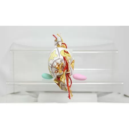 Sacchetto nascita e battesimo 2938 Caramella Baby Gialla Liete Creazioni - 2