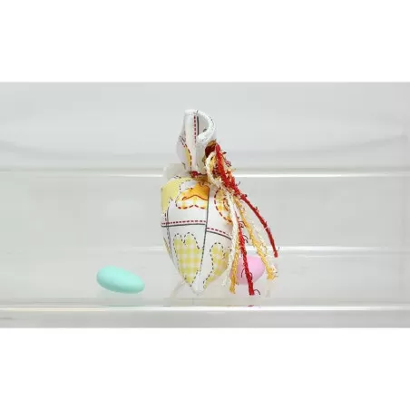 Sacchetto nascita e battesimo 2939 Sacchetto mini Baby Gialla Liete Creazioni - 2