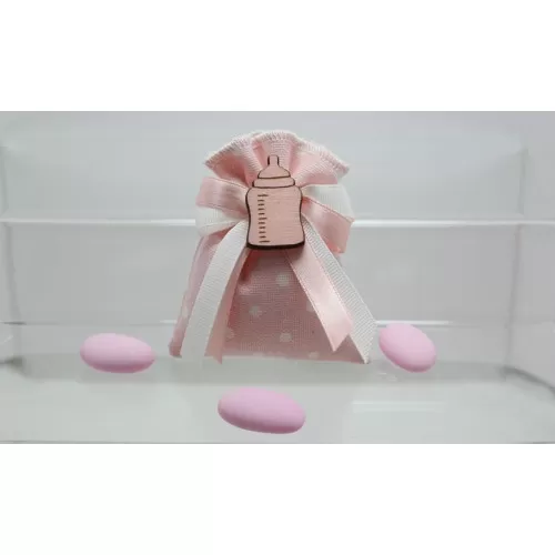 Sacchetto nascita e battesimo 2907 Sacchetto Mini Liete Creazioni - 1