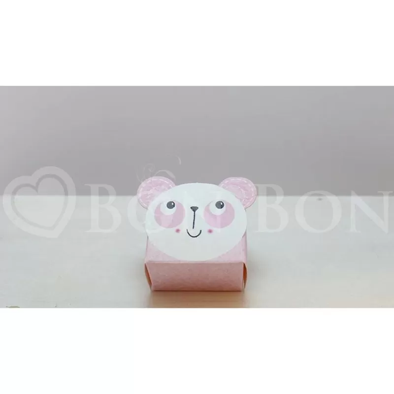 Astuccio panda rosa Scotton - 1