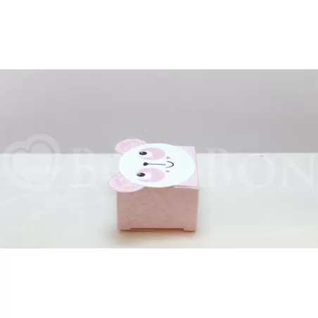 Astuccio panda rosa Scotton - 2
