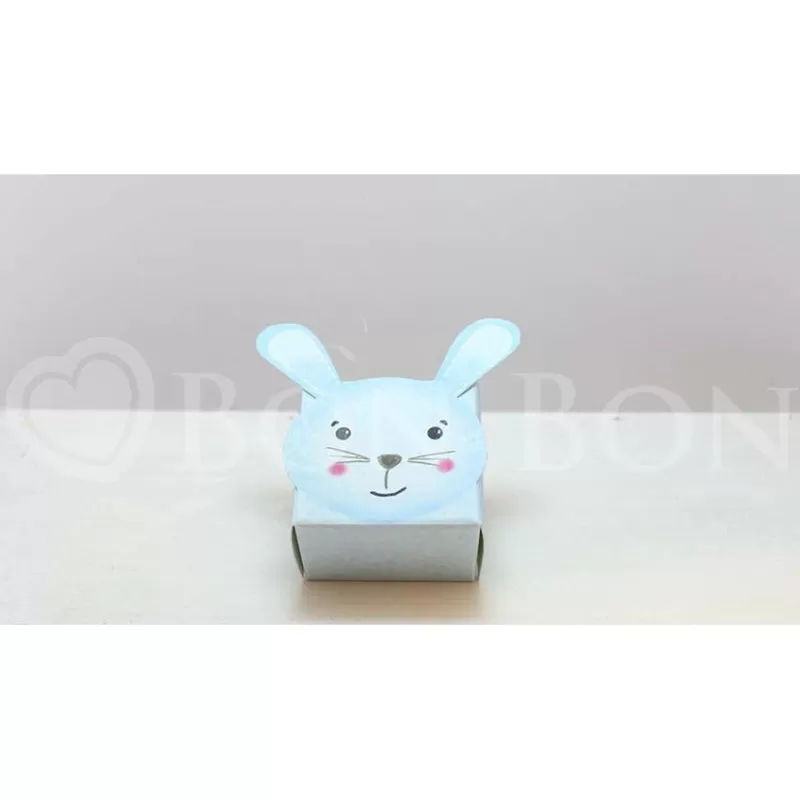 Astuccio coniglio celeste Scotton - 1